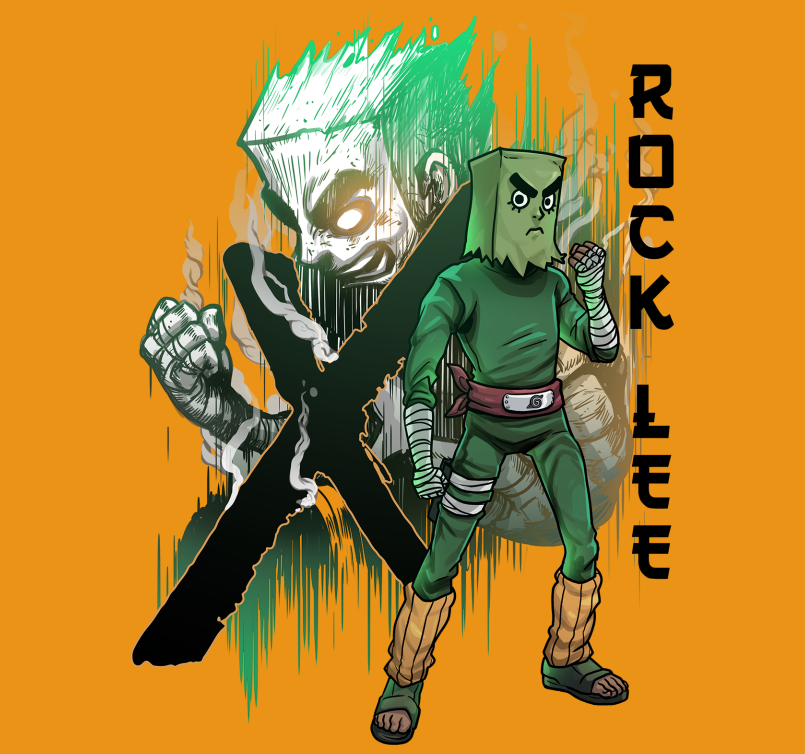 Rock lee and Naruto, might guy, rock lee, HD phone wallpaper | Peakpx